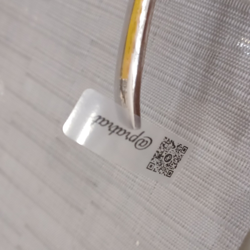 Personalized QR code stickers w/ closet name